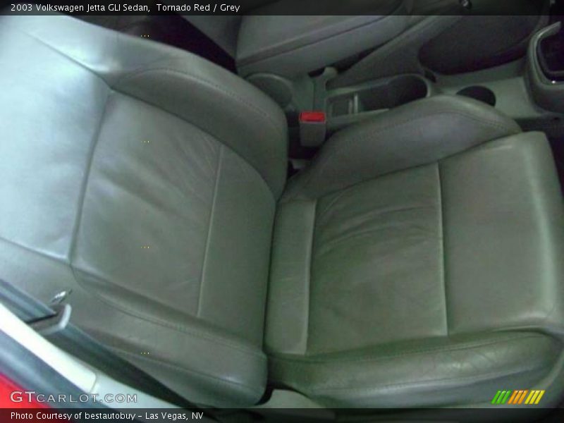 Tornado Red / Grey 2003 Volkswagen Jetta GLI Sedan