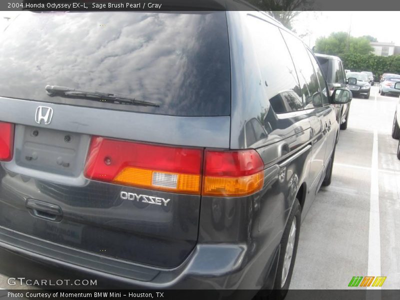 Sage Brush Pearl / Gray 2004 Honda Odyssey EX-L