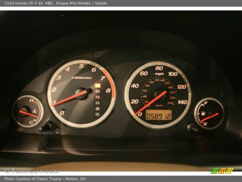 Mojave Mist Metallic / Saddle 2004 Honda CR-V EX 4WD