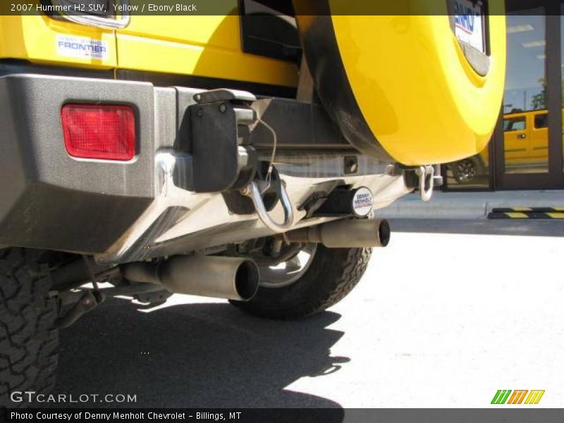 Yellow / Ebony Black 2007 Hummer H2 SUV