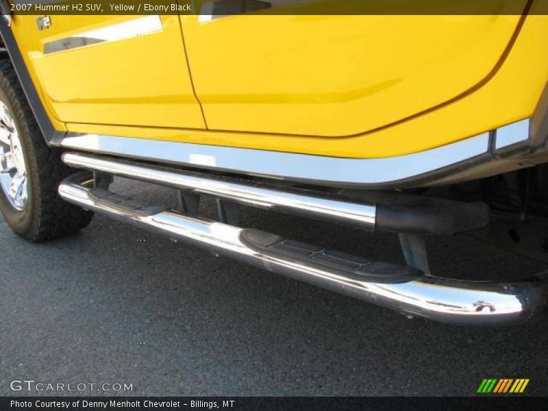 Yellow / Ebony Black 2007 Hummer H2 SUV