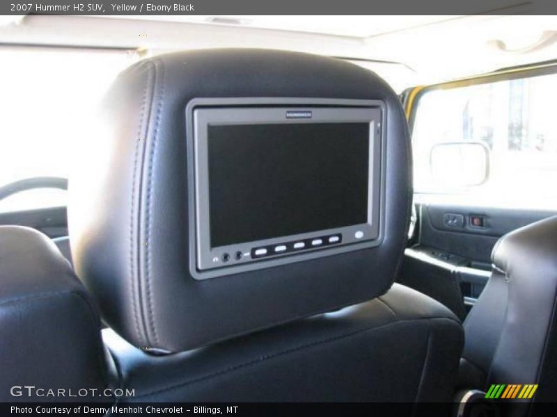 Yellow / Ebony Black 2007 Hummer H2 SUV