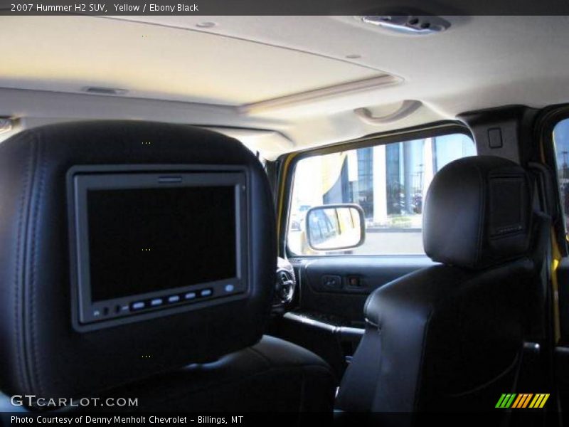 Yellow / Ebony Black 2007 Hummer H2 SUV