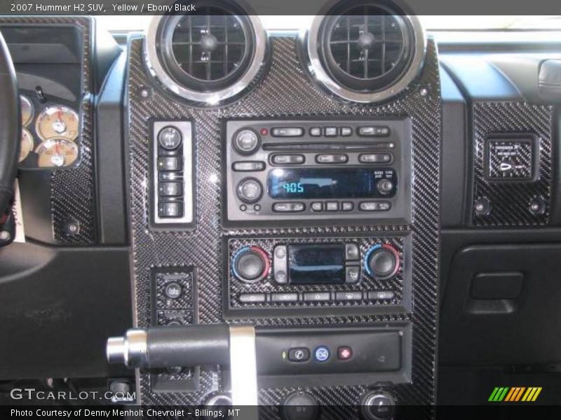 Yellow / Ebony Black 2007 Hummer H2 SUV