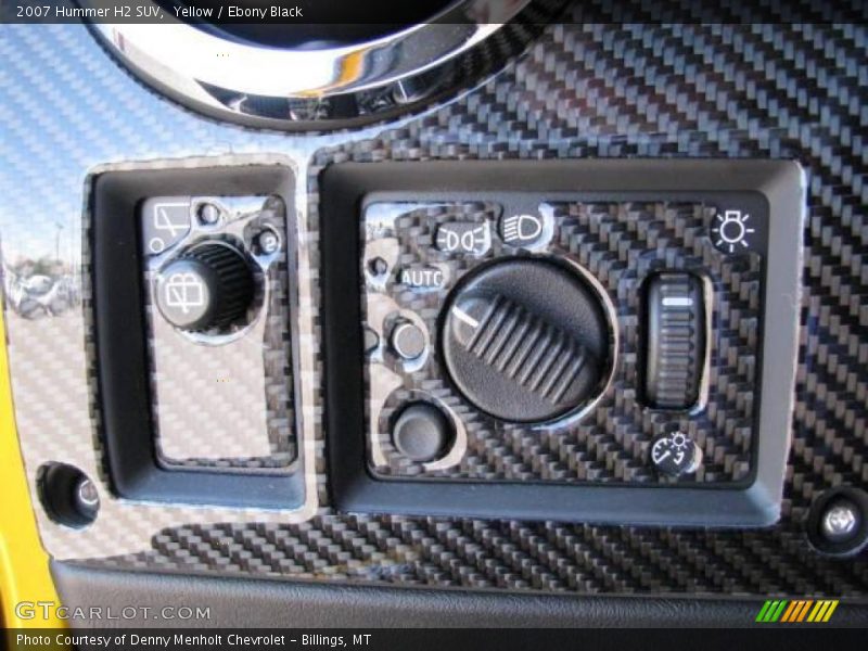 Yellow / Ebony Black 2007 Hummer H2 SUV