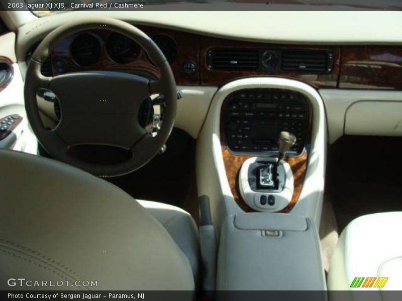 Carnival Red / Cashmere 2003 Jaguar XJ XJ8