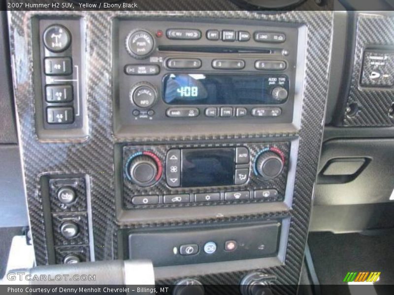 Yellow / Ebony Black 2007 Hummer H2 SUV