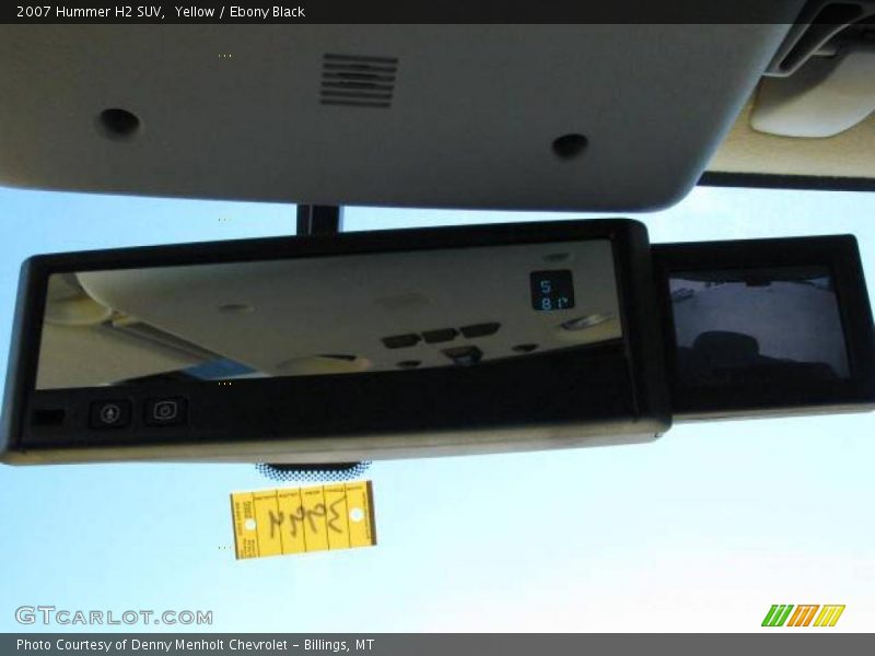 Yellow / Ebony Black 2007 Hummer H2 SUV