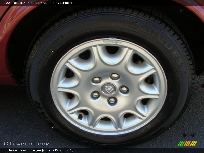 Carnival Red / Cashmere 2003 Jaguar XJ XJ8