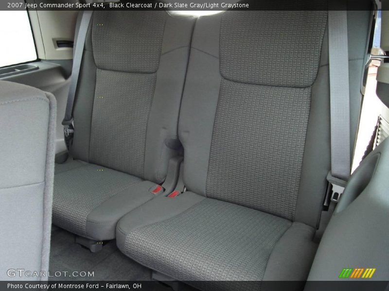 Black Clearcoat / Dark Slate Gray/Light Graystone 2007 Jeep Commander Sport 4x4