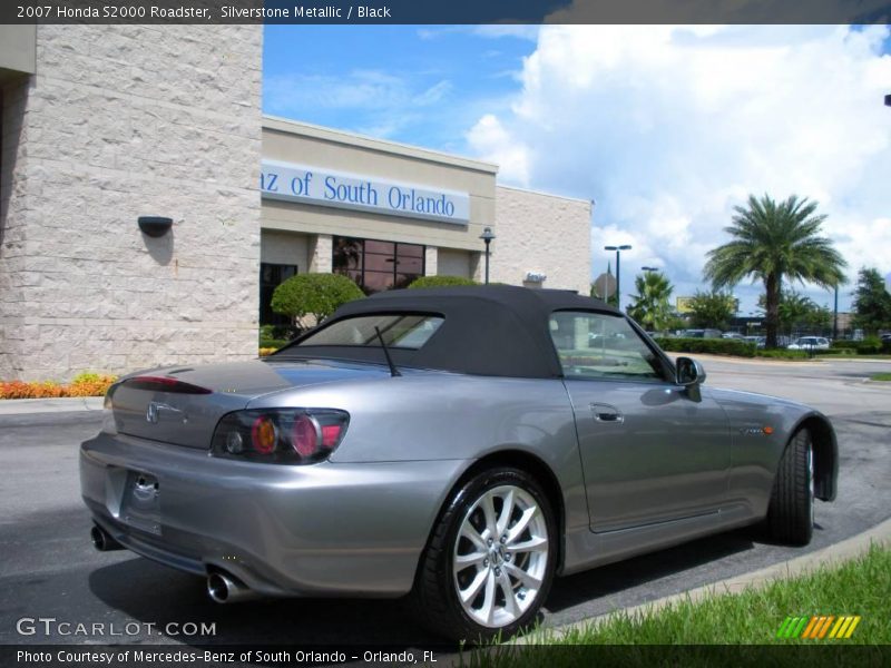 Silverstone Metallic / Black 2007 Honda S2000 Roadster