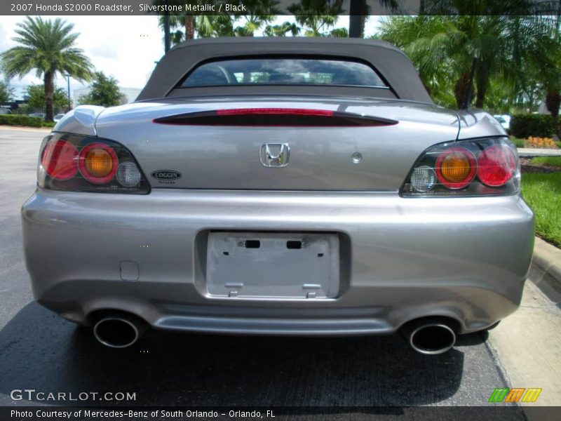 Silverstone Metallic / Black 2007 Honda S2000 Roadster