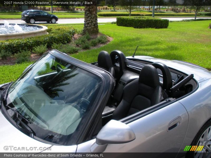 Silverstone Metallic / Black 2007 Honda S2000 Roadster
