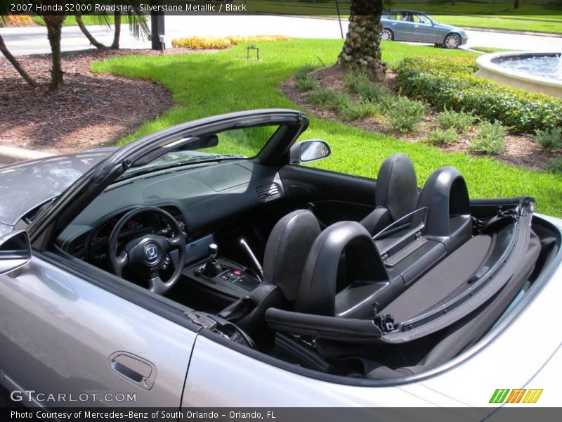 Silverstone Metallic / Black 2007 Honda S2000 Roadster