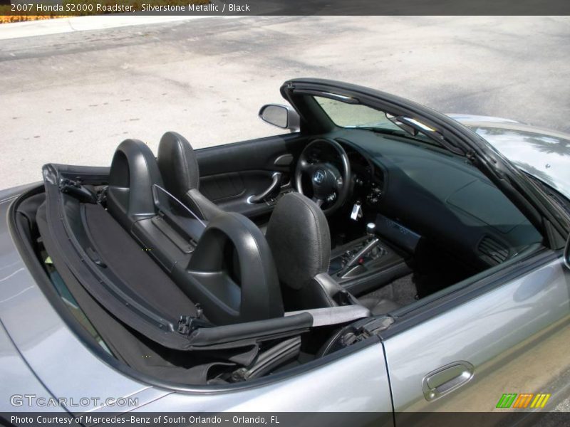 Silverstone Metallic / Black 2007 Honda S2000 Roadster