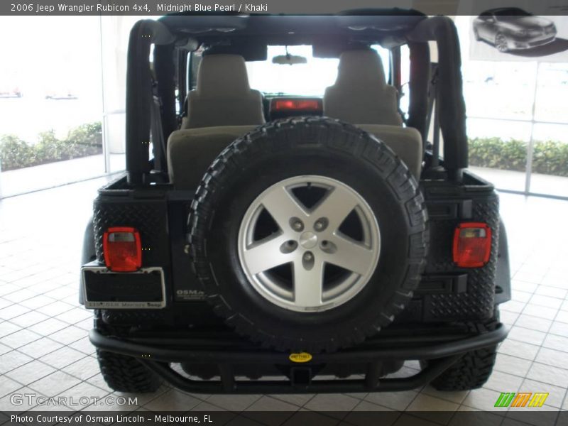 Midnight Blue Pearl / Khaki 2006 Jeep Wrangler Rubicon 4x4