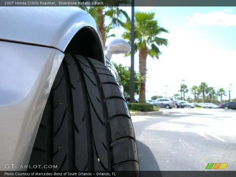 Silverstone Metallic / Black 2007 Honda S2000 Roadster