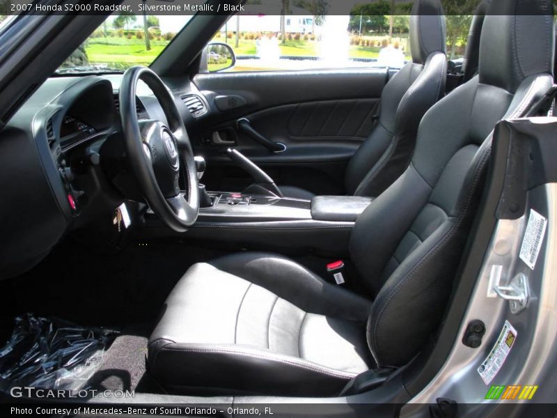 Silverstone Metallic / Black 2007 Honda S2000 Roadster