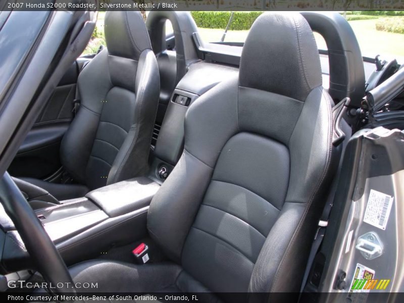 Silverstone Metallic / Black 2007 Honda S2000 Roadster