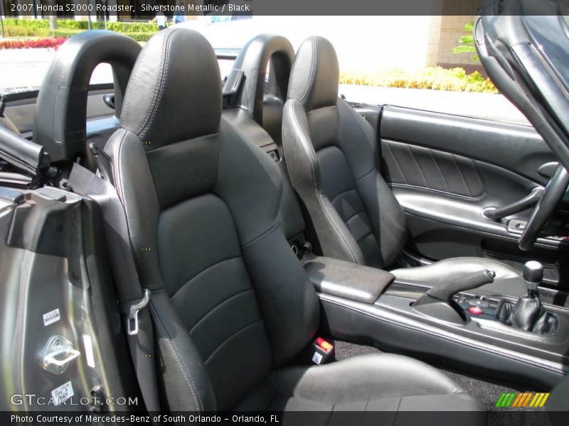 Silverstone Metallic / Black 2007 Honda S2000 Roadster