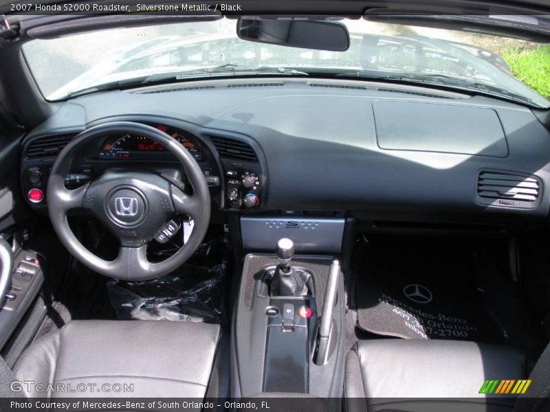 Silverstone Metallic / Black 2007 Honda S2000 Roadster