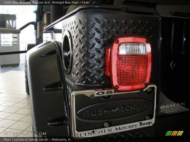Midnight Blue Pearl / Khaki 2006 Jeep Wrangler Rubicon 4x4