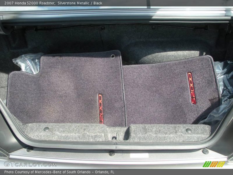 Silverstone Metallic / Black 2007 Honda S2000 Roadster