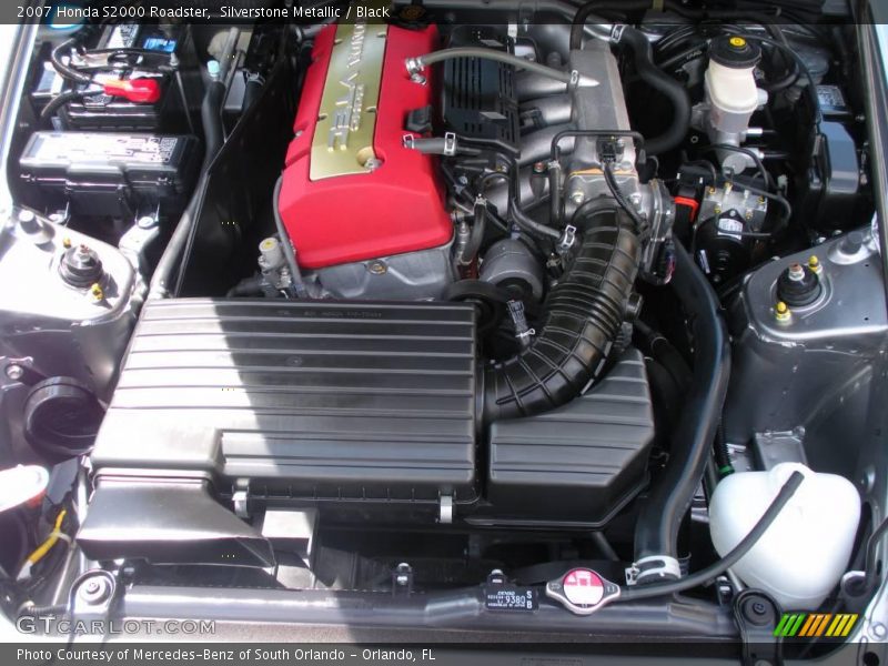 Silverstone Metallic / Black 2007 Honda S2000 Roadster