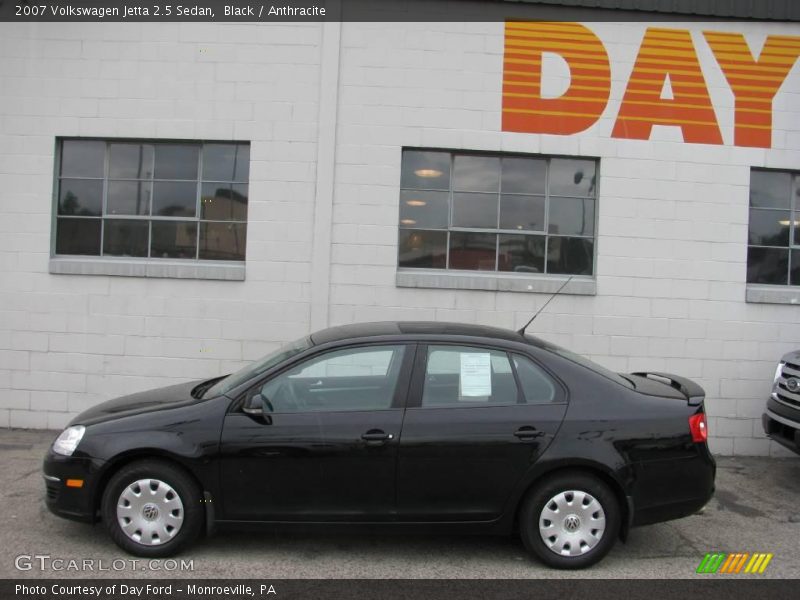 Black / Anthracite 2007 Volkswagen Jetta 2.5 Sedan