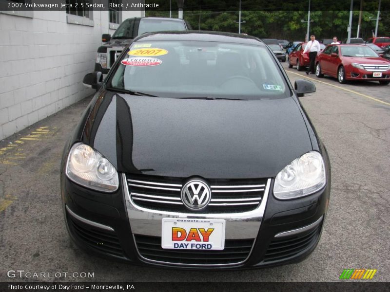 Black / Anthracite 2007 Volkswagen Jetta 2.5 Sedan