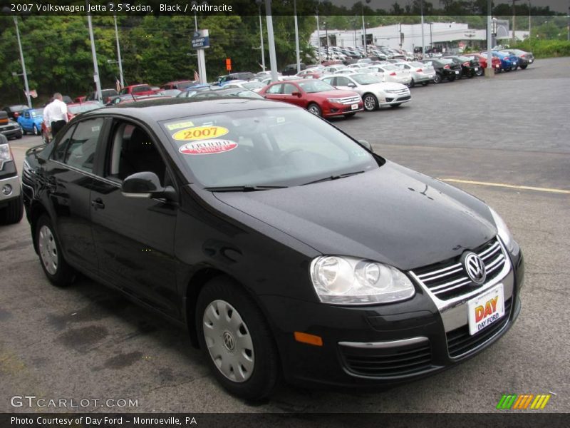Black / Anthracite 2007 Volkswagen Jetta 2.5 Sedan
