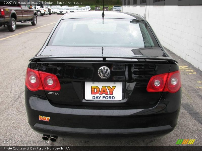 Black / Anthracite 2007 Volkswagen Jetta 2.5 Sedan