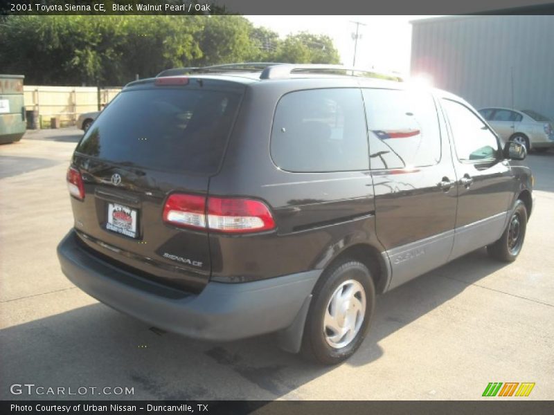 Black Walnut Pearl / Oak 2001 Toyota Sienna CE
