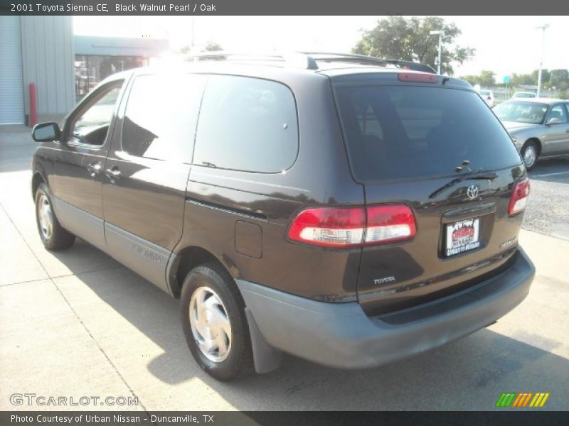 Black Walnut Pearl / Oak 2001 Toyota Sienna CE