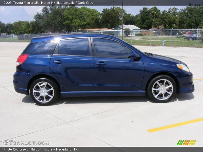 Indigo Ink Blue Metallic / Dark Gray 2003 Toyota Matrix XR