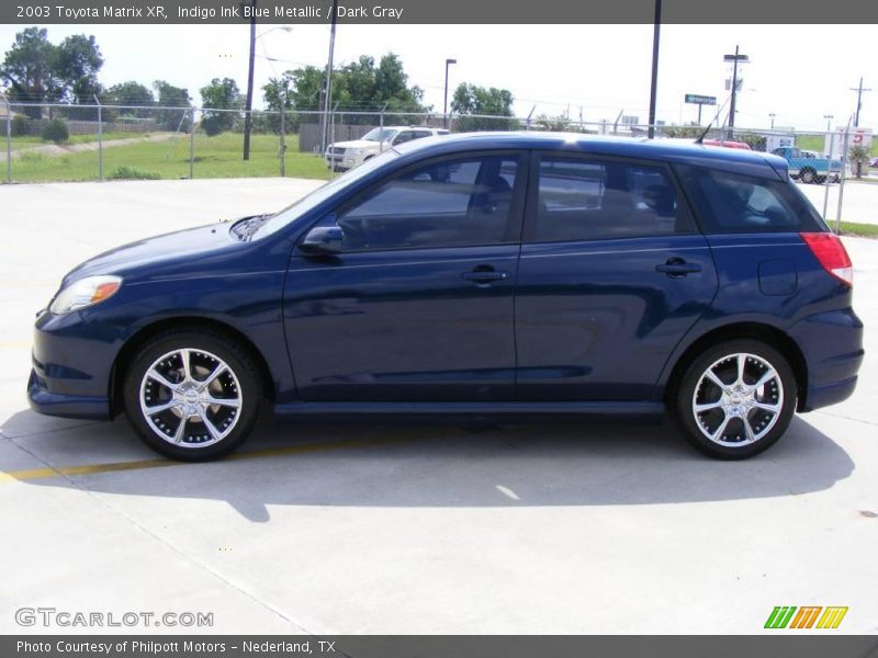 Indigo Ink Blue Metallic / Dark Gray 2003 Toyota Matrix XR