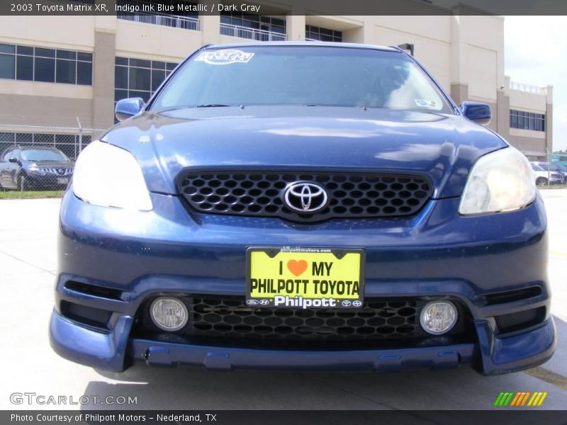 Indigo Ink Blue Metallic / Dark Gray 2003 Toyota Matrix XR