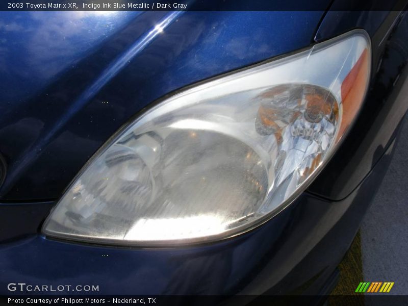 Indigo Ink Blue Metallic / Dark Gray 2003 Toyota Matrix XR