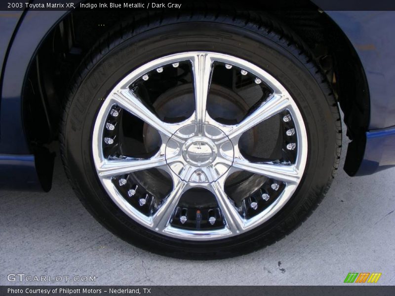 Indigo Ink Blue Metallic / Dark Gray 2003 Toyota Matrix XR