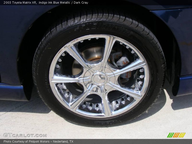 Indigo Ink Blue Metallic / Dark Gray 2003 Toyota Matrix XR