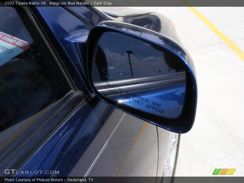 Indigo Ink Blue Metallic / Dark Gray 2003 Toyota Matrix XR