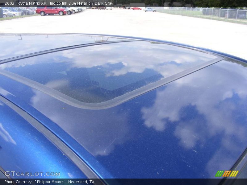 Indigo Ink Blue Metallic / Dark Gray 2003 Toyota Matrix XR
