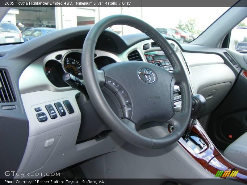 Millenium Silver Metallic / Gray 2005 Toyota Highlander Limited 4WD