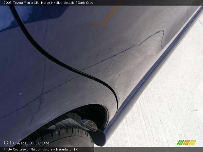 Indigo Ink Blue Metallic / Dark Gray 2003 Toyota Matrix XR