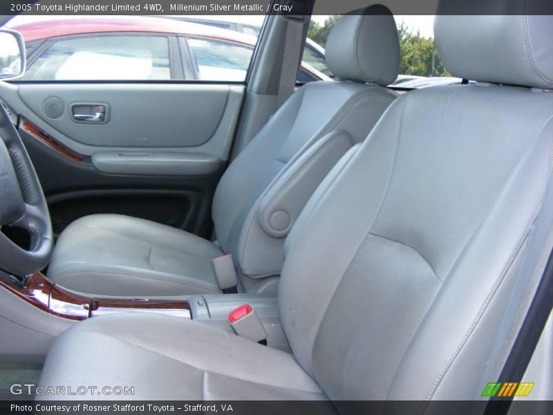 Millenium Silver Metallic / Gray 2005 Toyota Highlander Limited 4WD