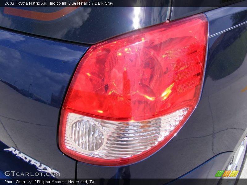 Indigo Ink Blue Metallic / Dark Gray 2003 Toyota Matrix XR