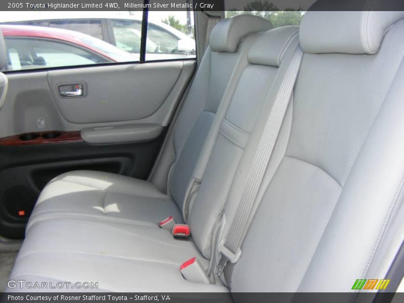 Millenium Silver Metallic / Gray 2005 Toyota Highlander Limited 4WD