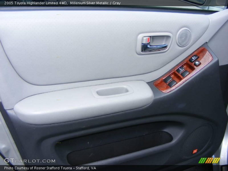 Millenium Silver Metallic / Gray 2005 Toyota Highlander Limited 4WD