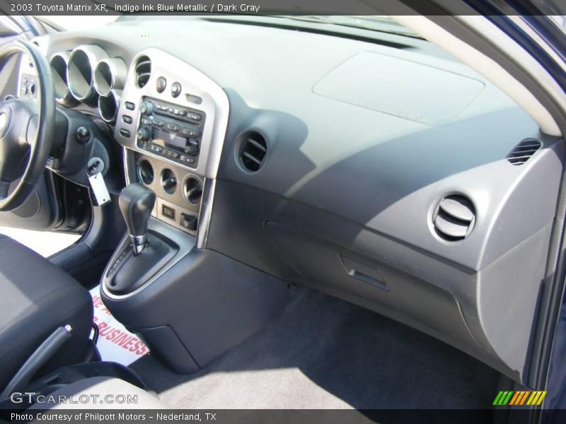 Indigo Ink Blue Metallic / Dark Gray 2003 Toyota Matrix XR