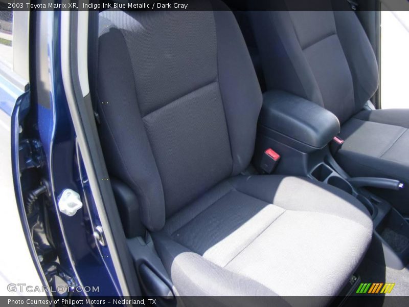 Indigo Ink Blue Metallic / Dark Gray 2003 Toyota Matrix XR